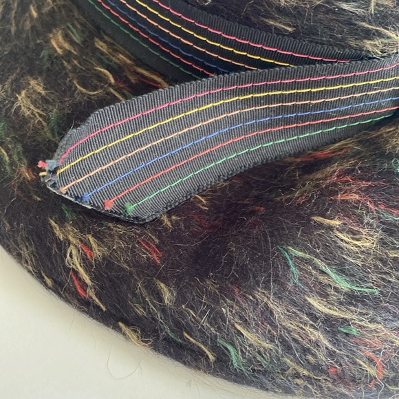 Vintage 60s Blended Felt Ribbon Trim Hat - Picture 8 of 10